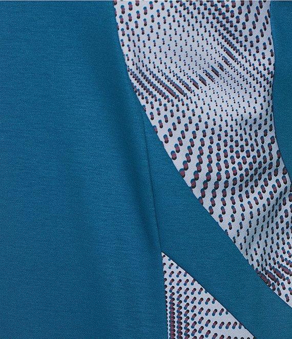 Murano Interdimensional Collection Slim Fit Pieced Short Sleeve Crew Neck T-Shirt Product Image