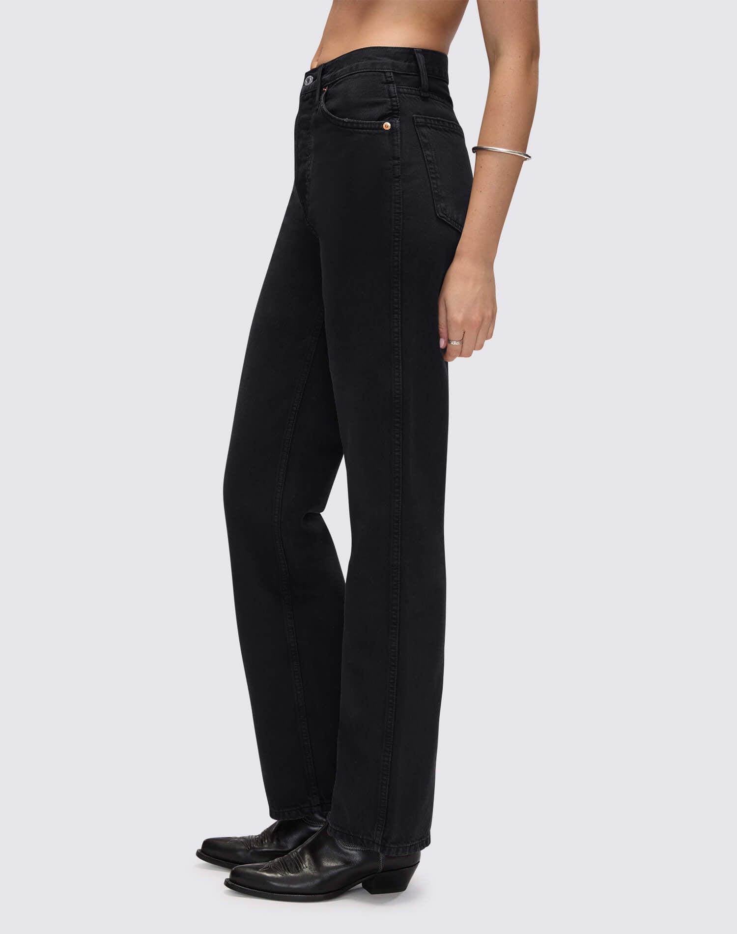 Distressed Western Shirt - Vintage Biker Blue Stud Female Product Image