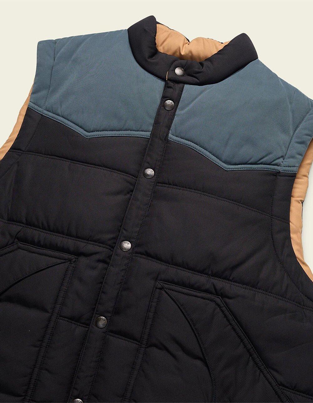 HOWLER BROTHERS Rounder Mens Vest - BURNT RED Product Image