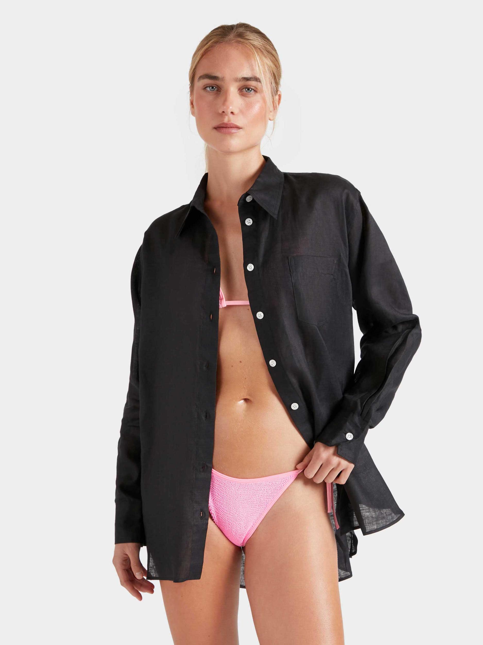 Oversized Shirt - Black Product Image