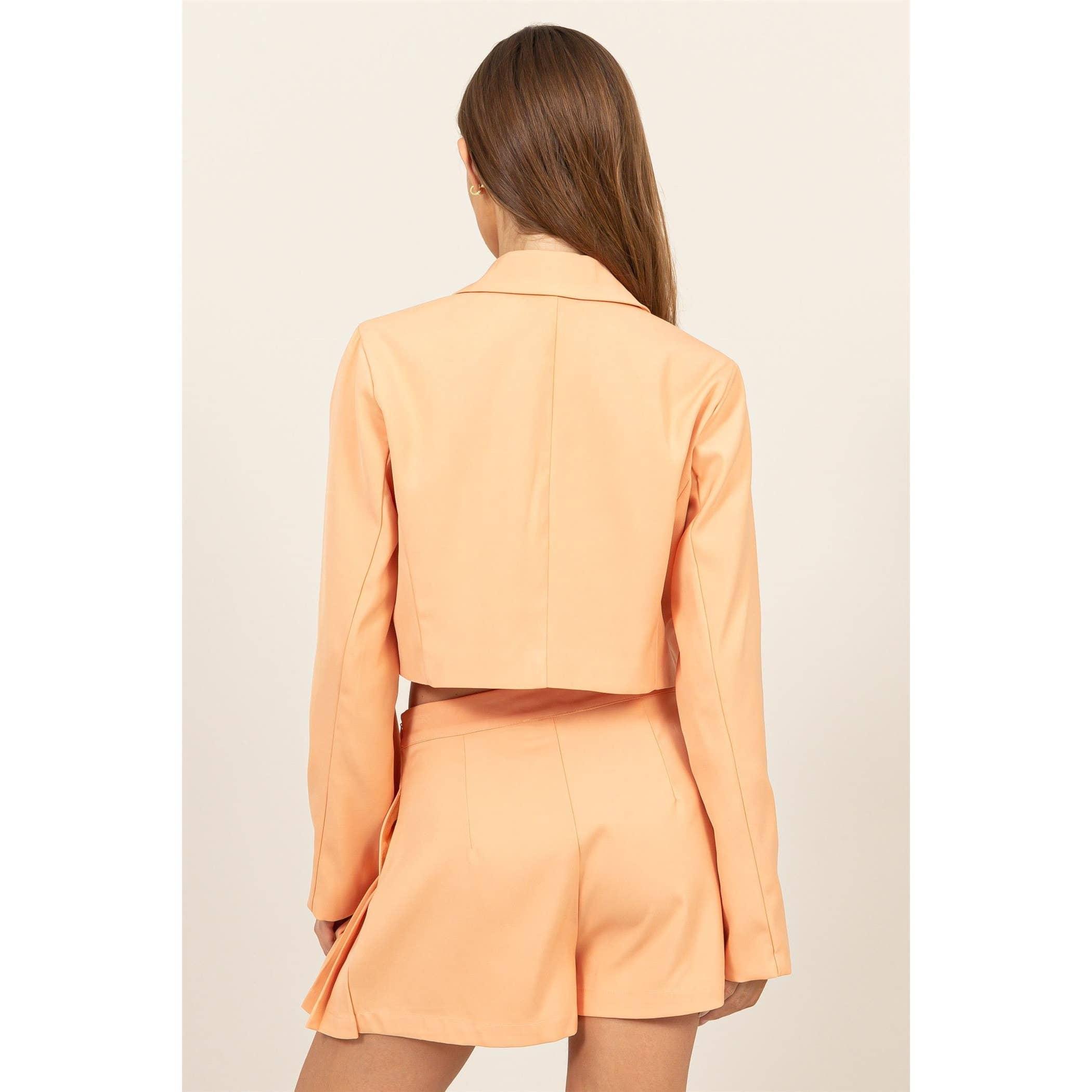 Peach Crop Blazer Product Image