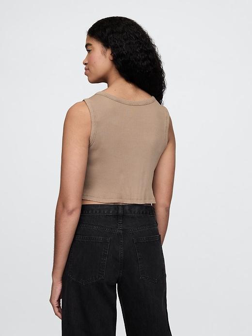 Rib Crop Top Product Image