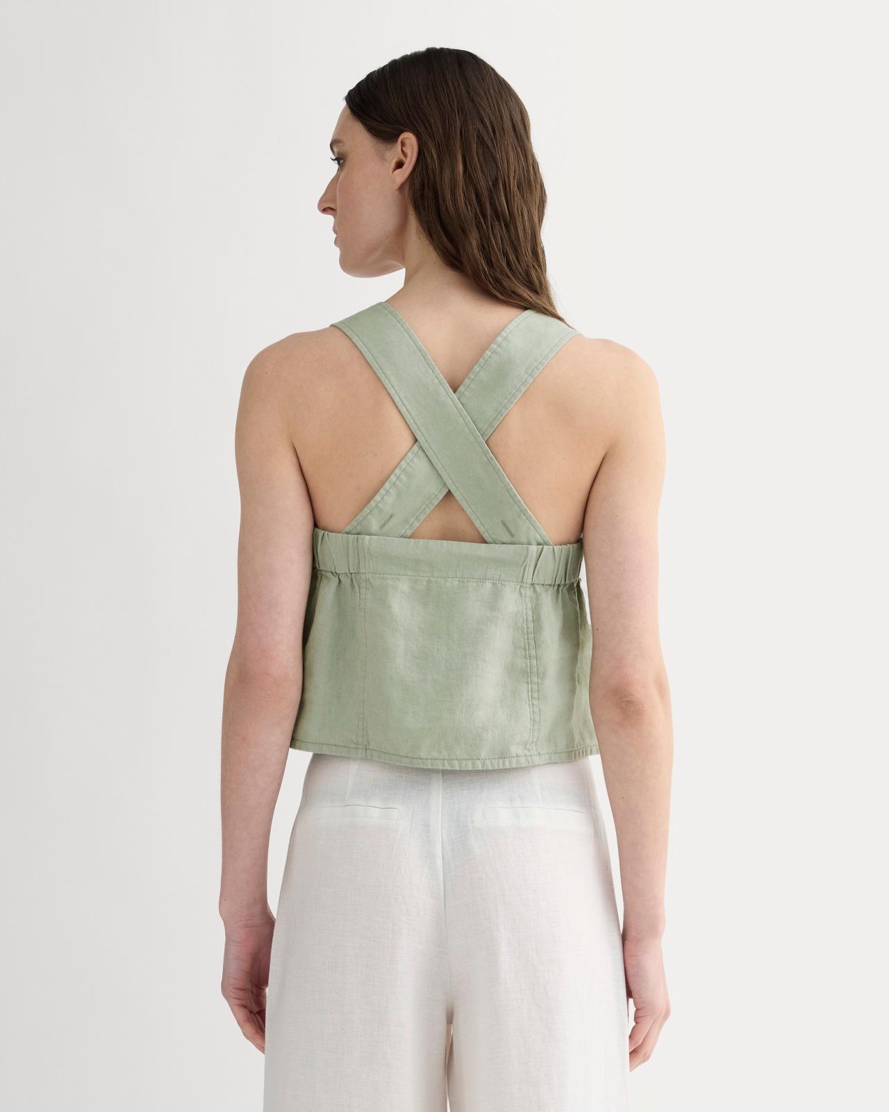 Womens Crossback Tank in Linen by Everlane Product Image