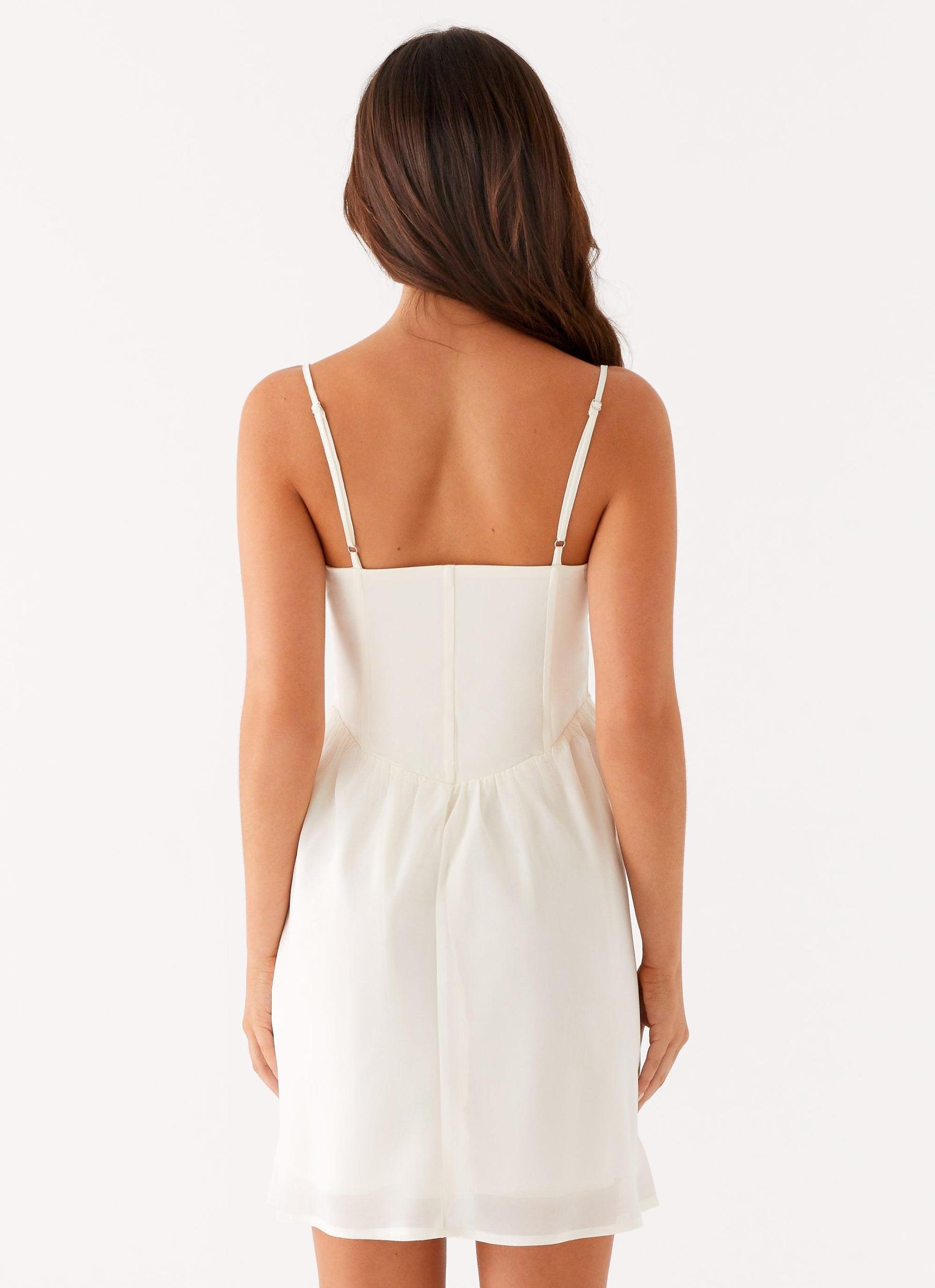 Harmony Mini Dress - Ivory Product Image
