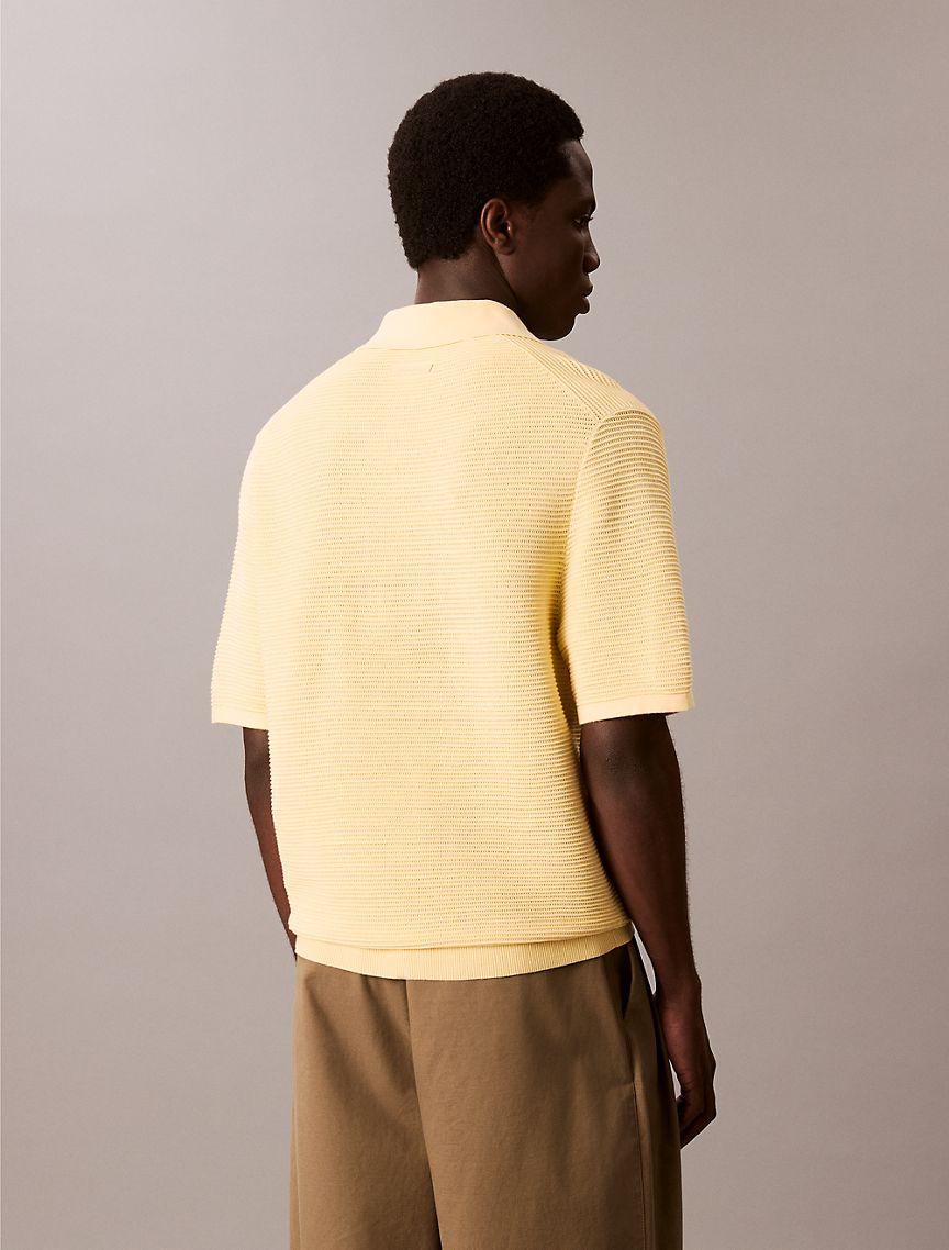 Tech Knit Sweater Polo Shirt Product Image