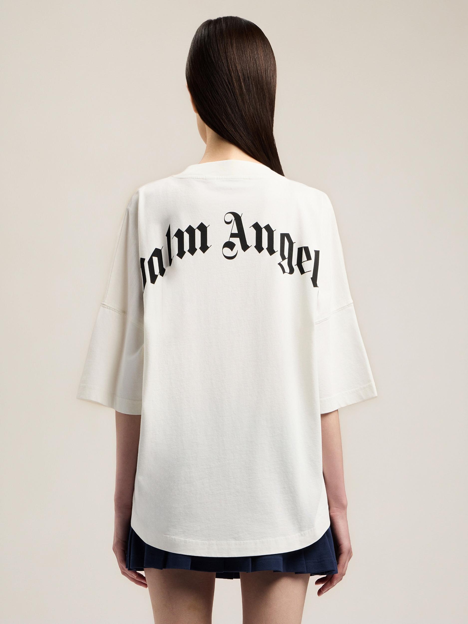 Curved Logo Over T-Shirt Product Image