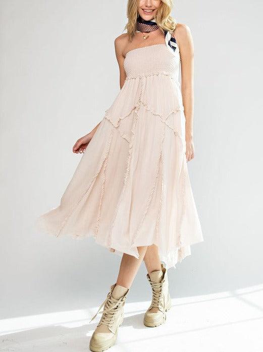 Flowy Ruffle Maxi Skirt & Dress Product Image