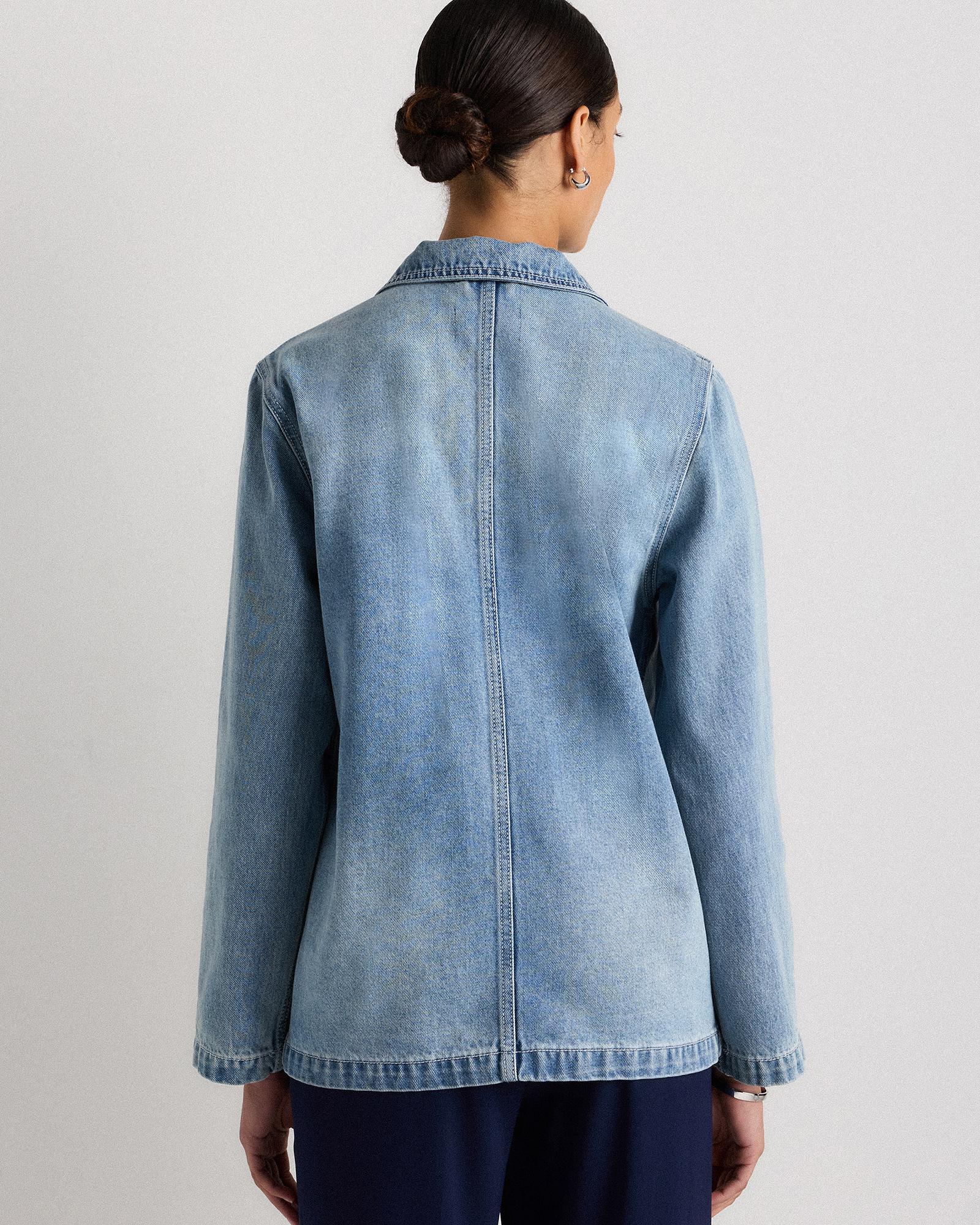 Quince | Women's Denim Chore Jacket Organic Cotton Product Image