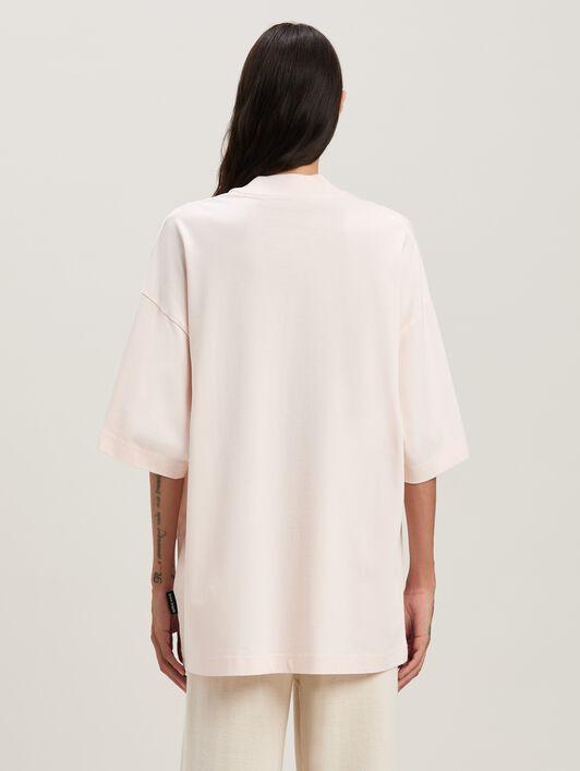 Block logo oversize T-shirt Product Image