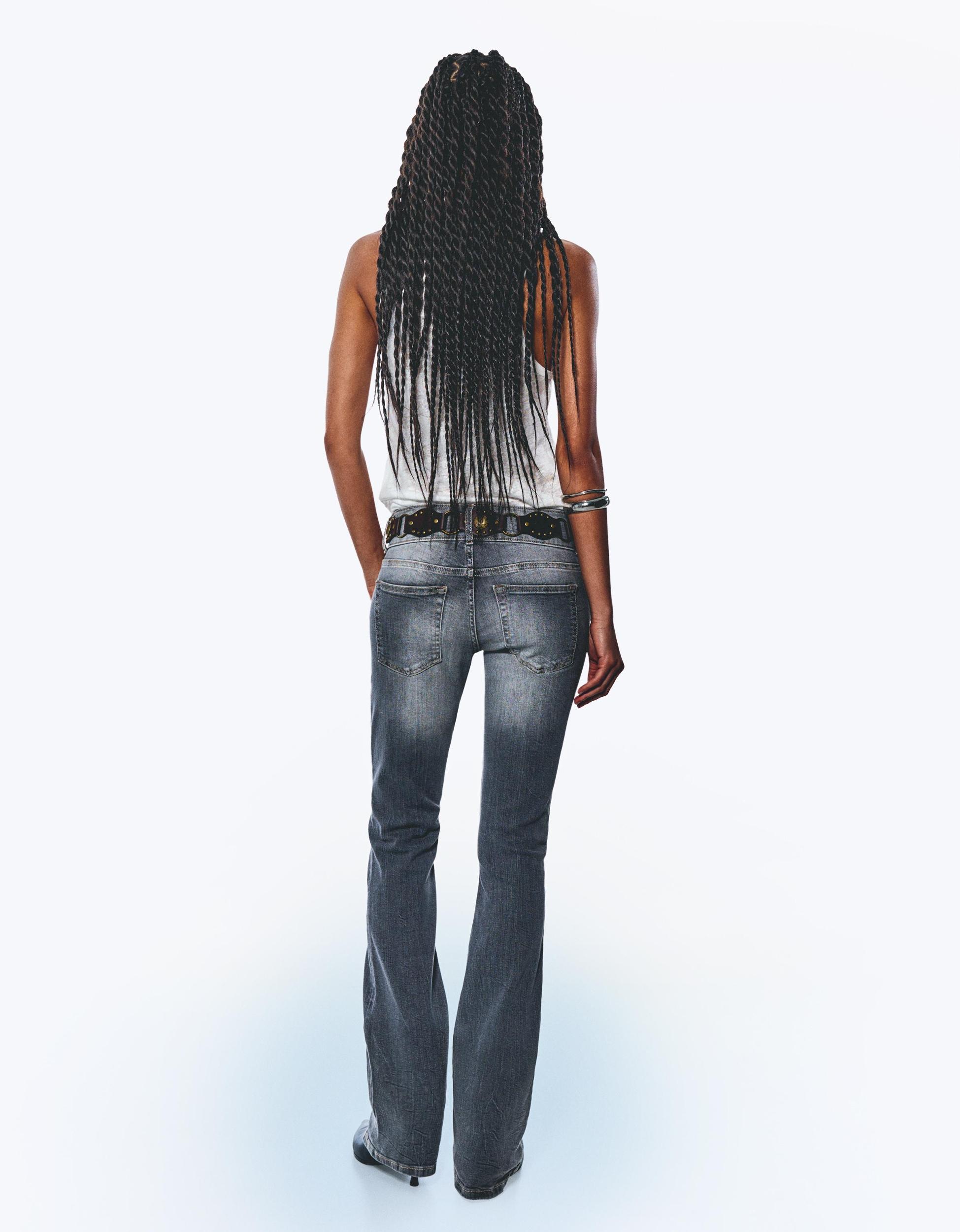 Low-rise bootcut jeans Product Image