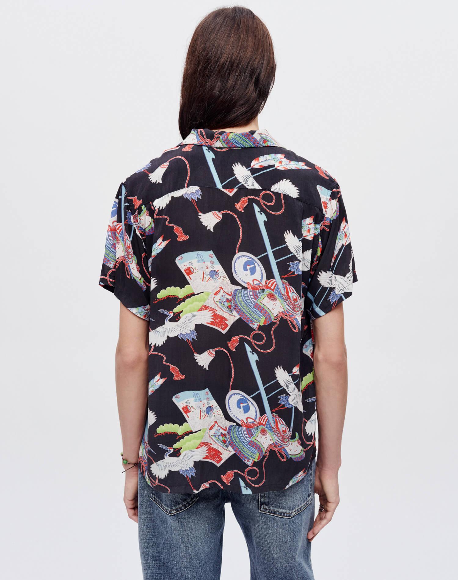 Hawaiian Shirt - Dark Samurai Male Product Image