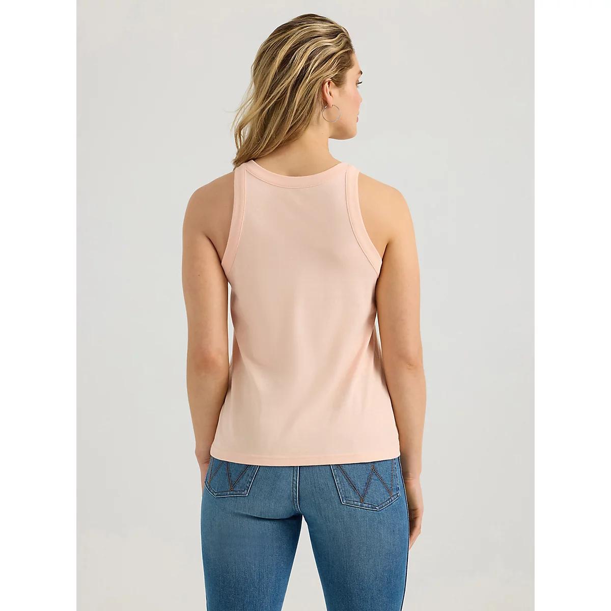 Women's Wrangler Western Graphic Goddess Tank in Argan Oil Product Image