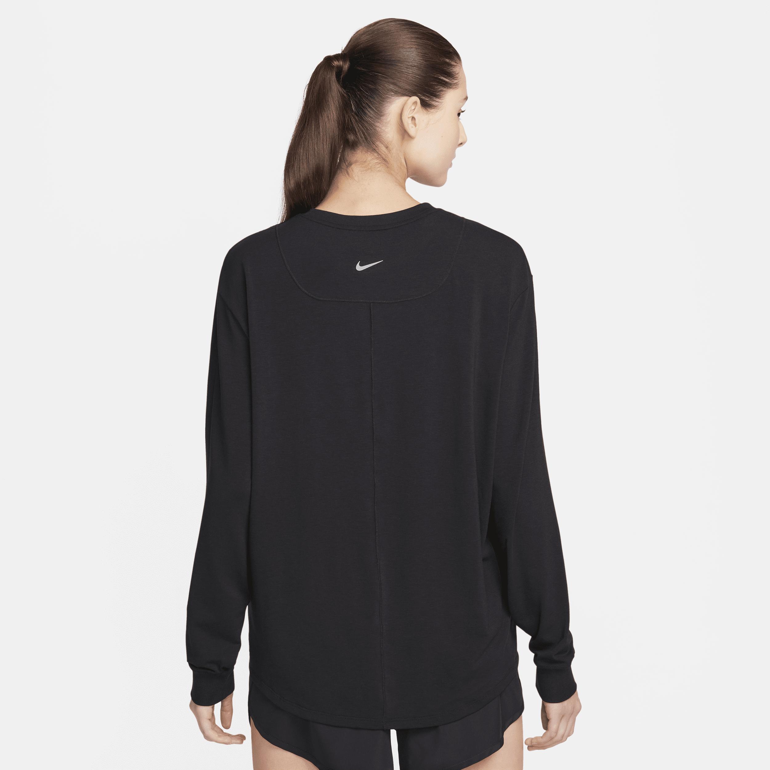 Nike Womens One Relaxed Dri-FIT Long-Sleeve Top | FN2817-010 Product Image