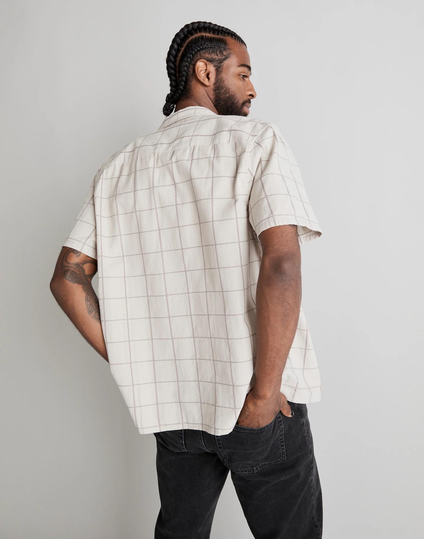 Easy Short-Sleeve Shirt in Stripe Product Image