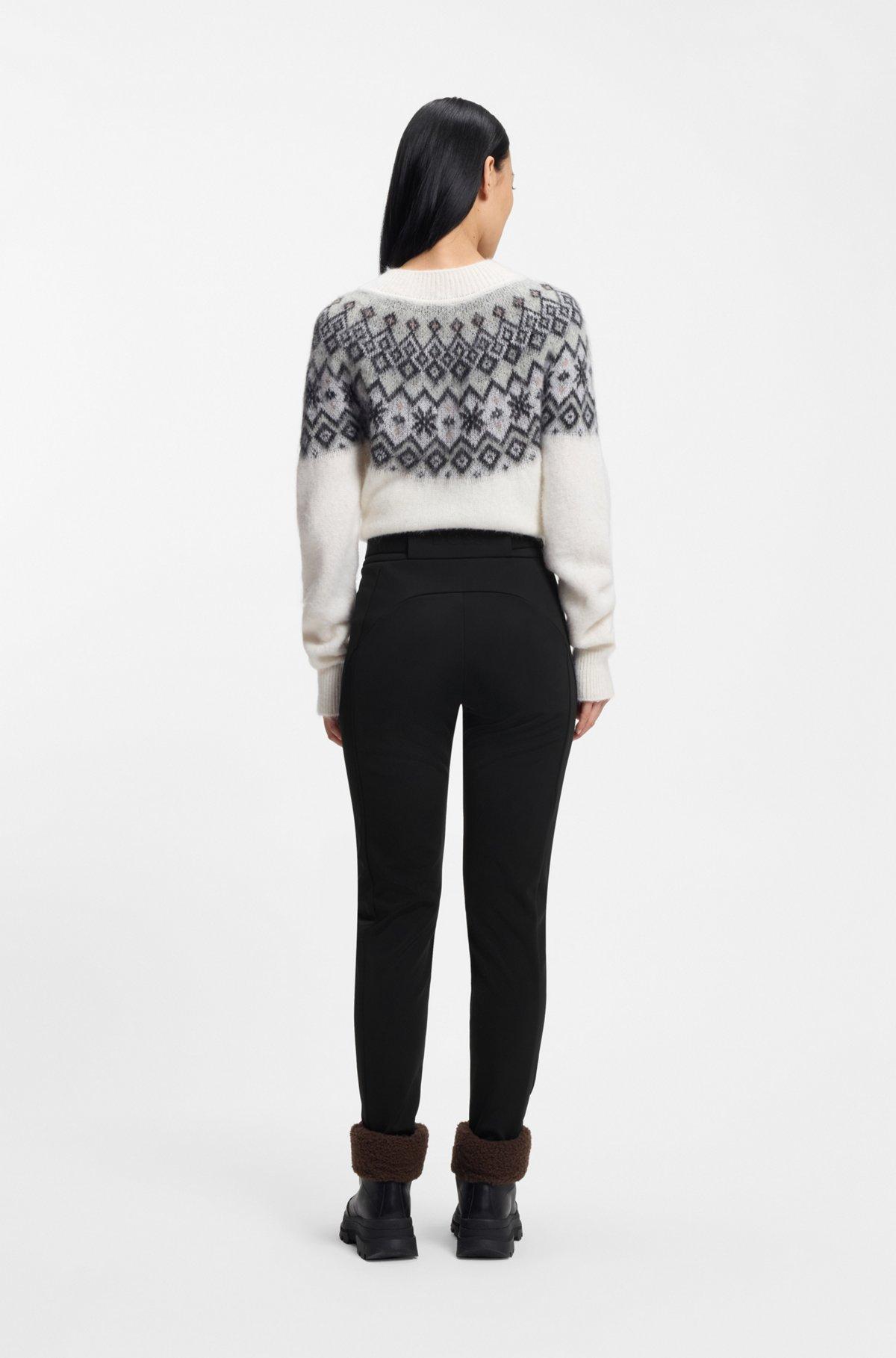 BOSS Ski water-repellent trousers with stirrups Product Image