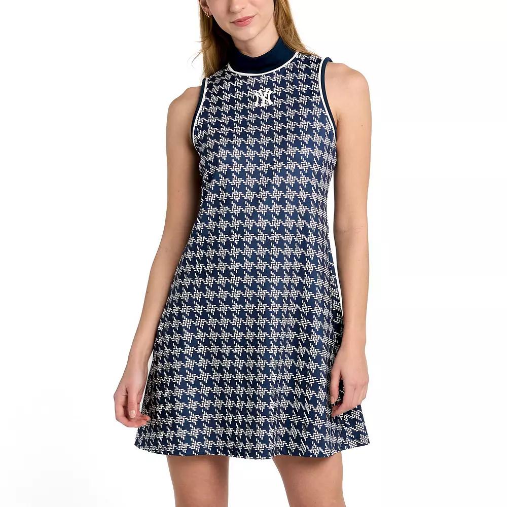 Women's Lusso Navy New York Yankees Cameron Dress, Size: Medium, Blue Product Image