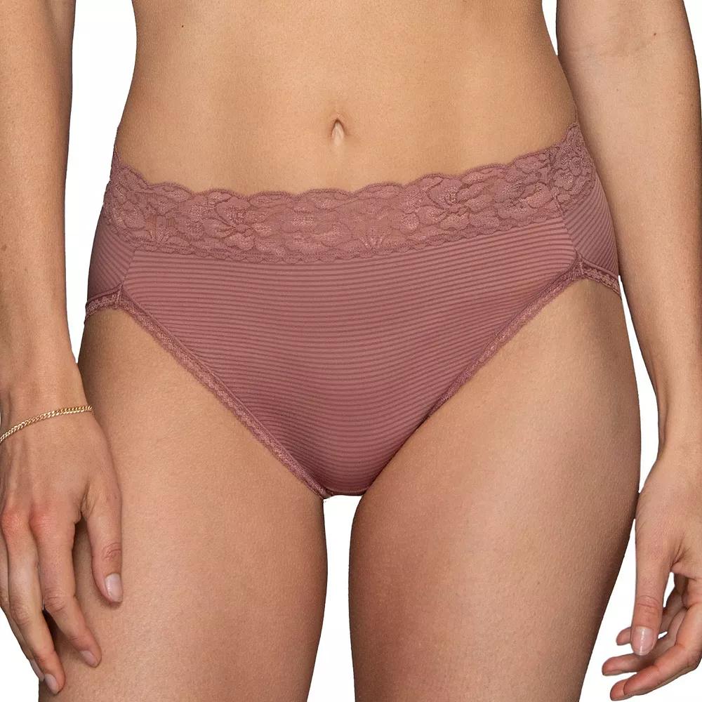 Women's Vanity Fair Lingerie® Flattering Lace Hi-Cut Panty 13280,  Product Image
