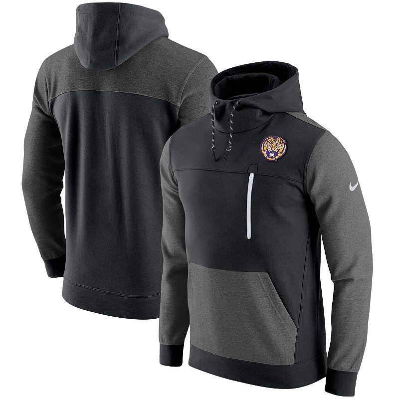 Men's Nike Black LSU Tigers AV-15 2.0 Slim Fit Pullover Hoodie,  Product Image