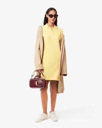 Slim Fit Stretch Piqué Polo Dress Product Image