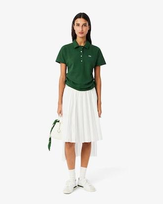 Women's Slim Fit Adjustable Piqué Polo Product Image