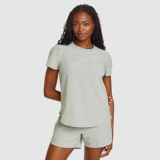 Women's Departure Short-Sleeve Pocket T-Shirt Product Image