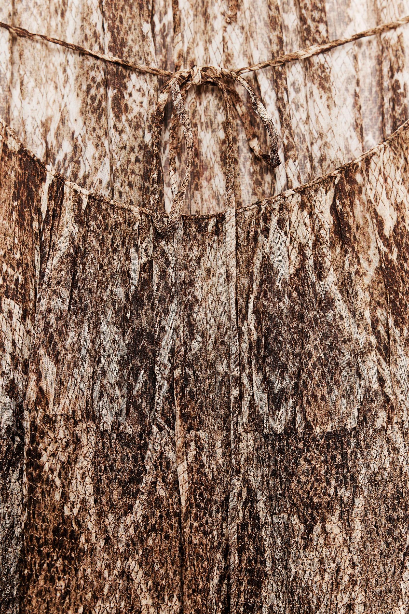 ZW COLLECTION PRINTED HALTER DRESS Product Image