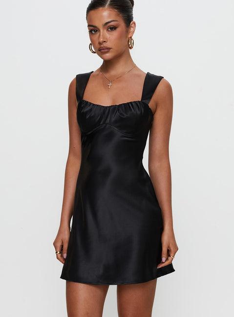 Tremont Mini Dress Black Product Image