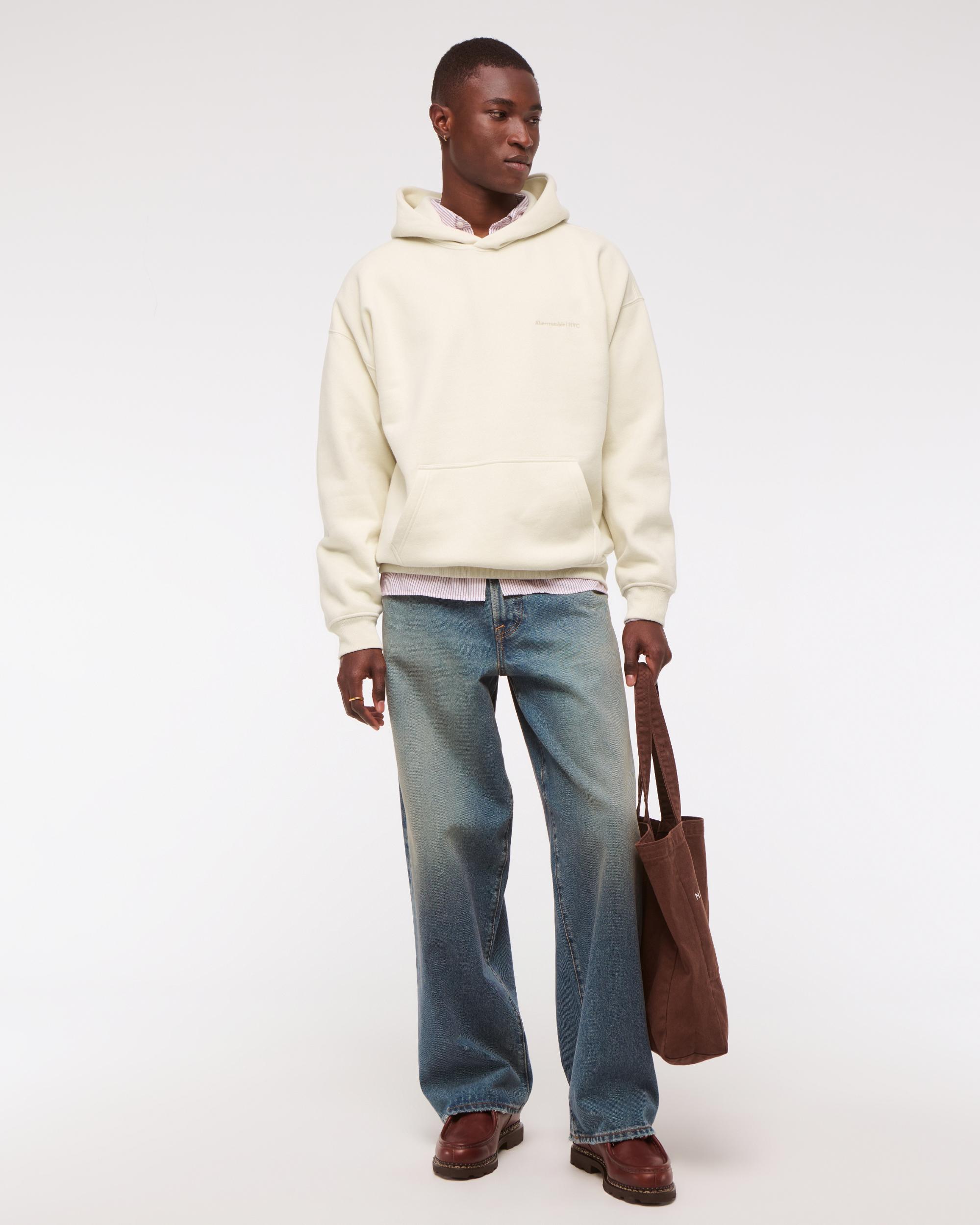 Micro-Logo Popover Hoodie Product Image