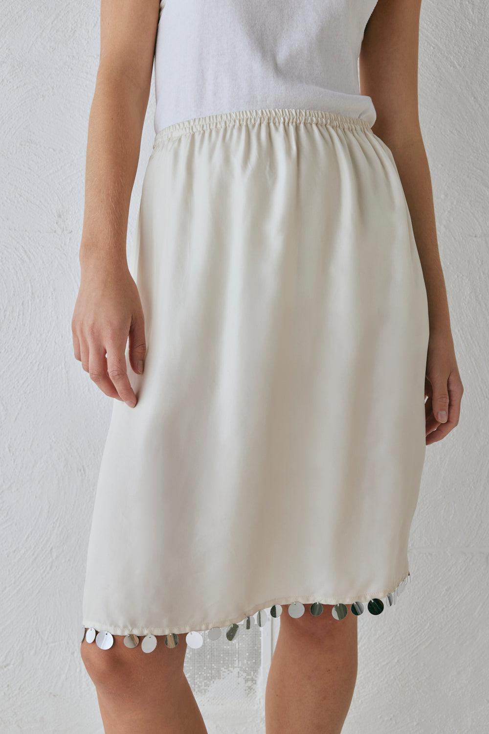 Spritz Midi Skirt Cream Product Image