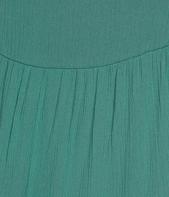 Volcom Beach Moon Stone Gauze Sleeveless Babydoll Dress Product Image