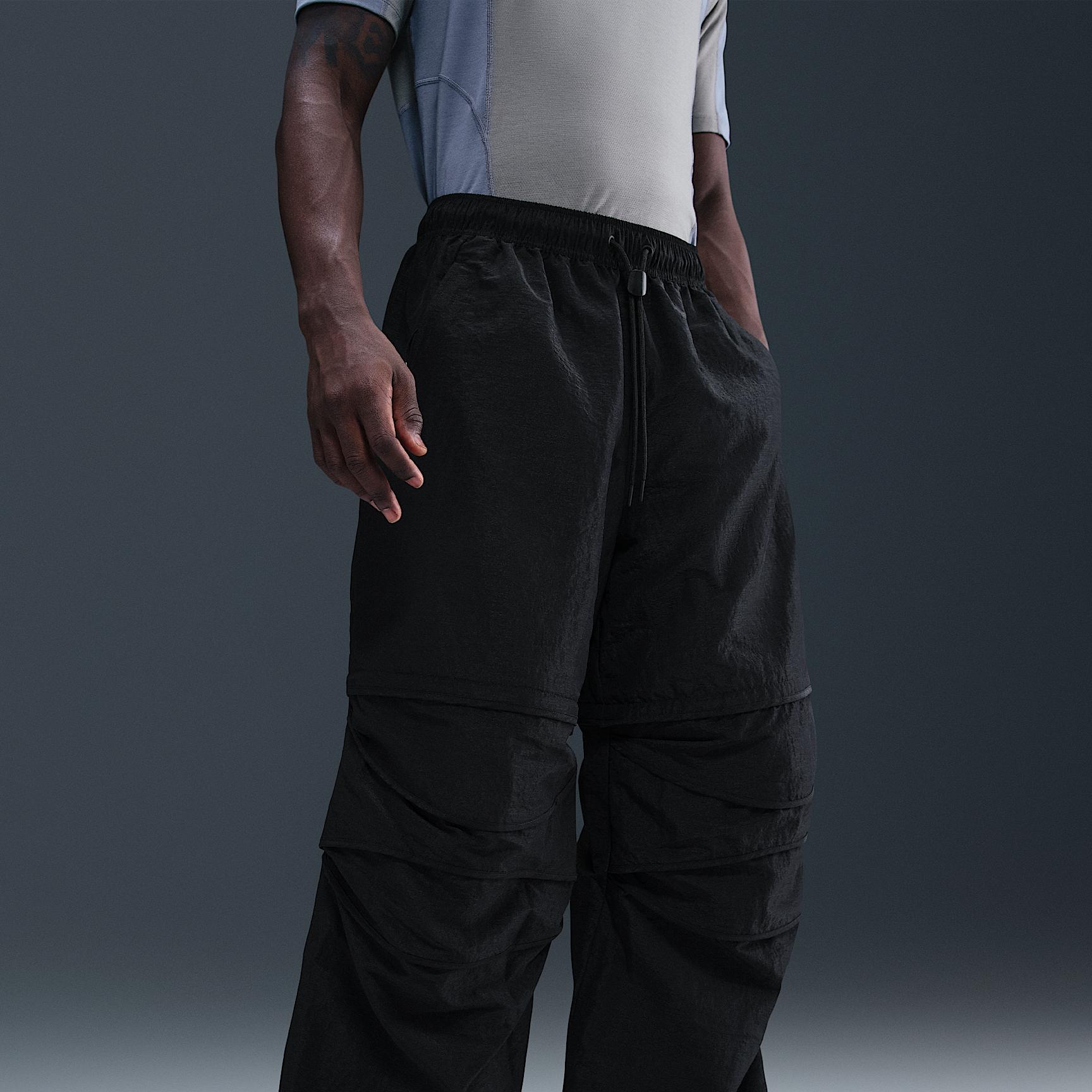 Nike Mens Tech Woven Convertible Oversized Pants | IF8256-010 Product Image