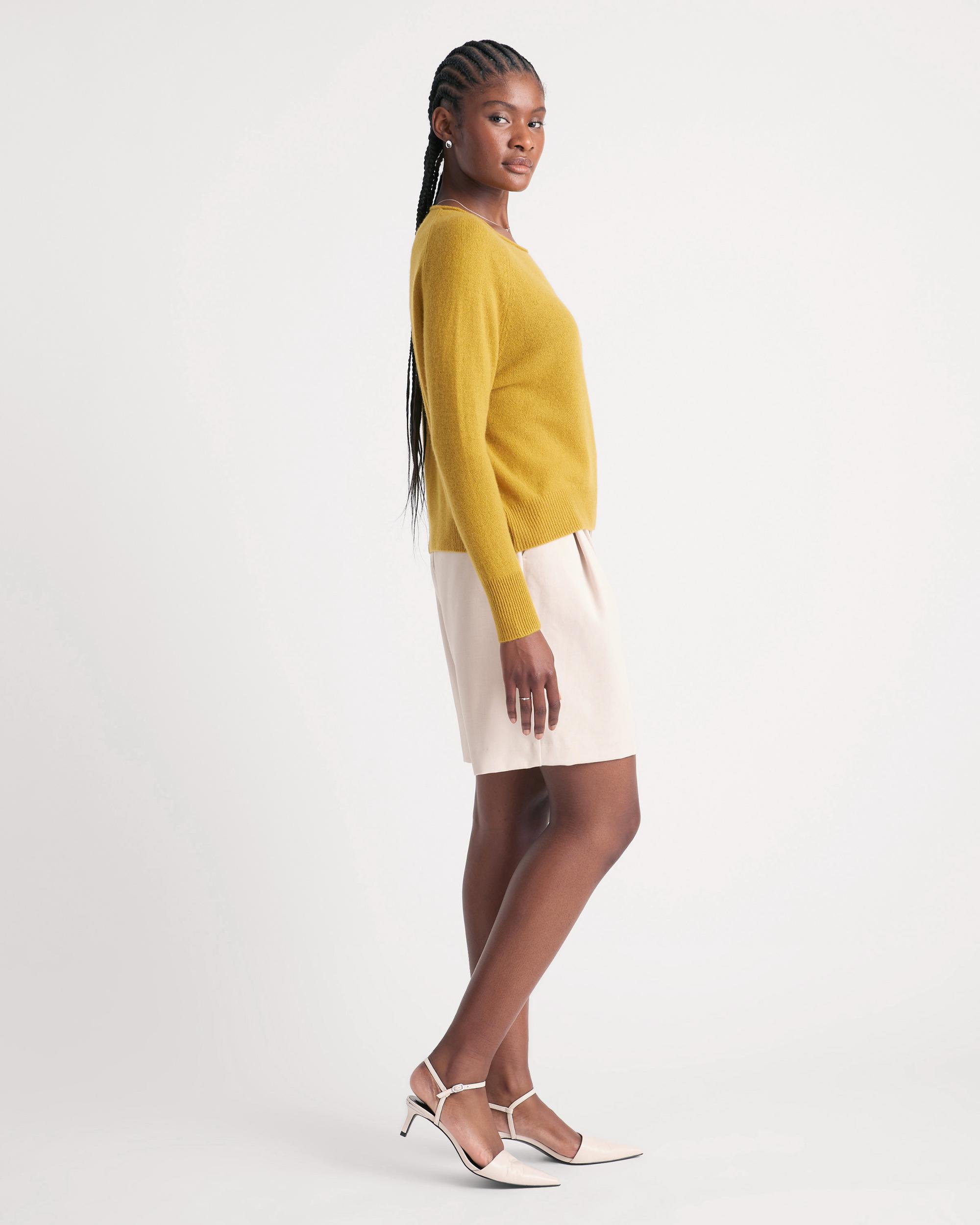 Quince | Women's Mongolian Cashmere Boatneck Sweater Size XS Product Image