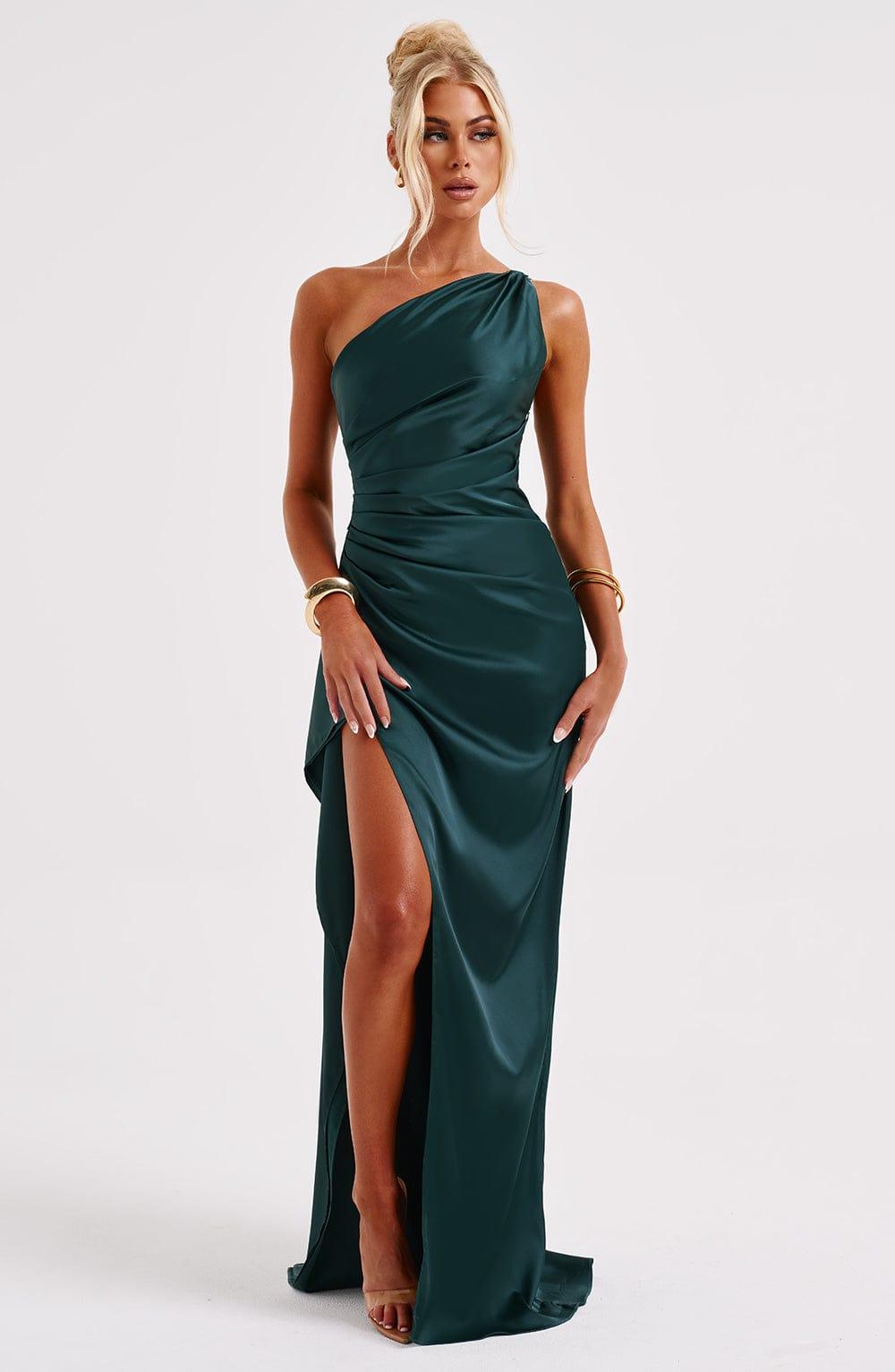 Ariel Maxi Dress - Emerald Product Image