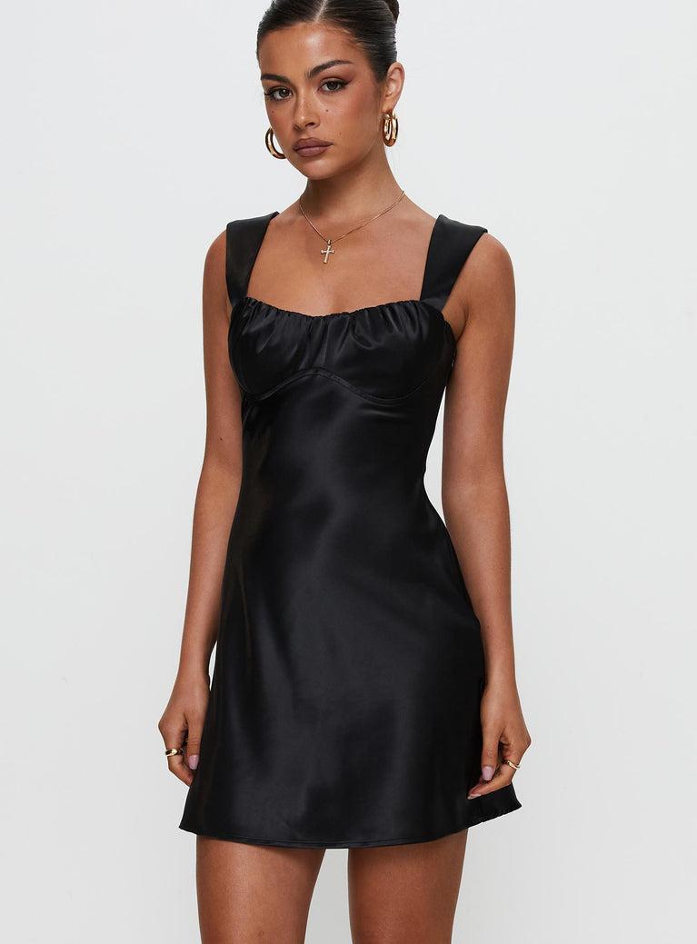 Tremont Mini Dress Black Product Image