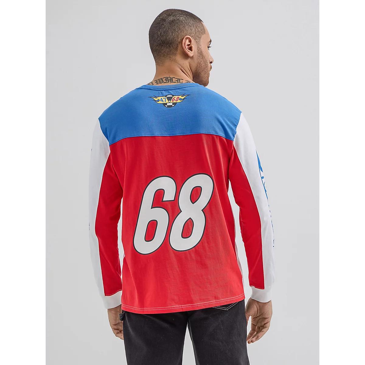 Wrangler® x Hot Wheels™ Men's Colorblock T-Shirt Product Image