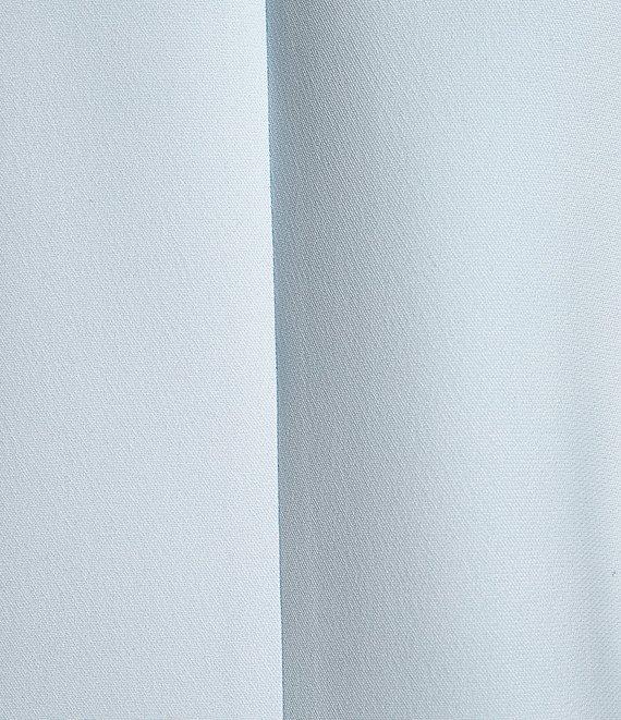 Gianni Bini Jemma Ruched 3/4 Sleeve Shawl Collar Twill Boyfriend Blazer Product Image