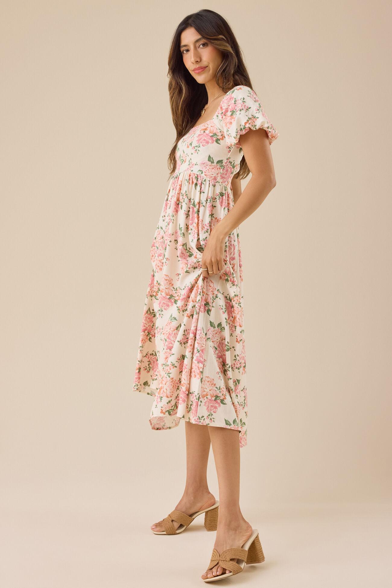 Cameron Floral Maxi Dress Product Image