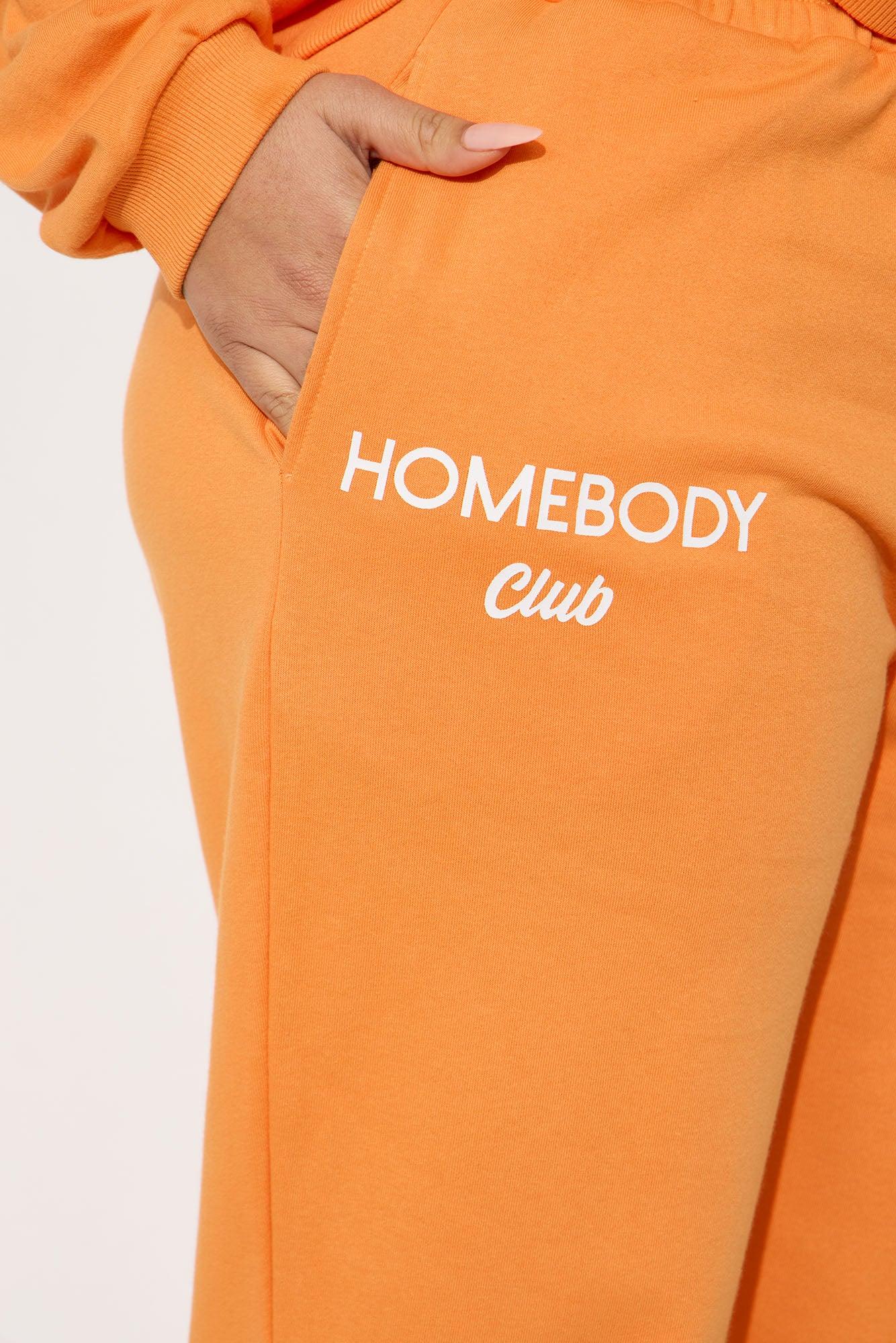 Homebody Club Jogger Set - Orange Product Image