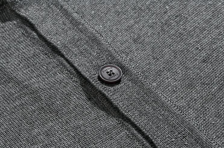 RT No. 4406 HALF SLEEVE BUTTON-UP CARDIGAN Product Image