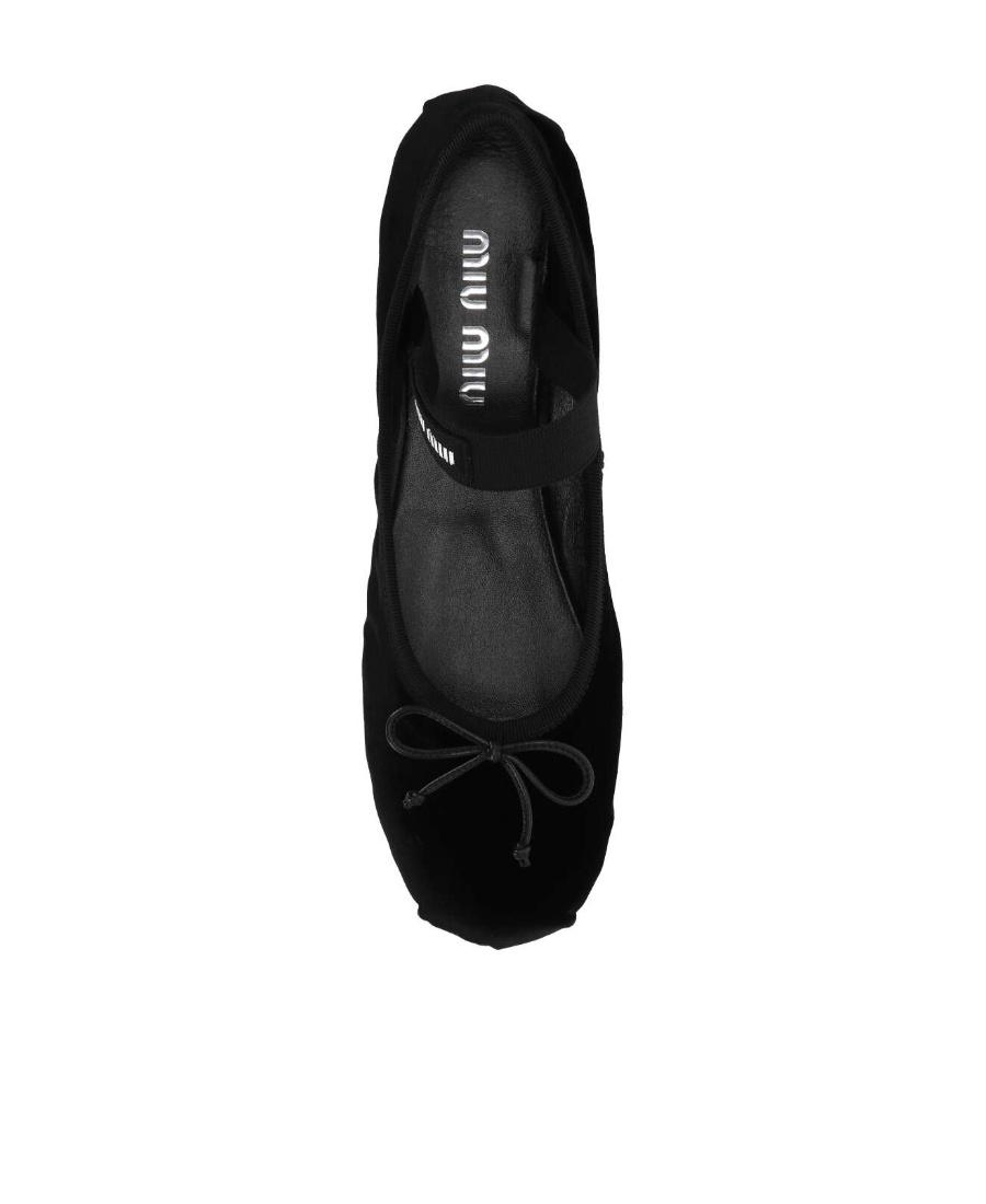 logo-strap ballerina shoes Product Image