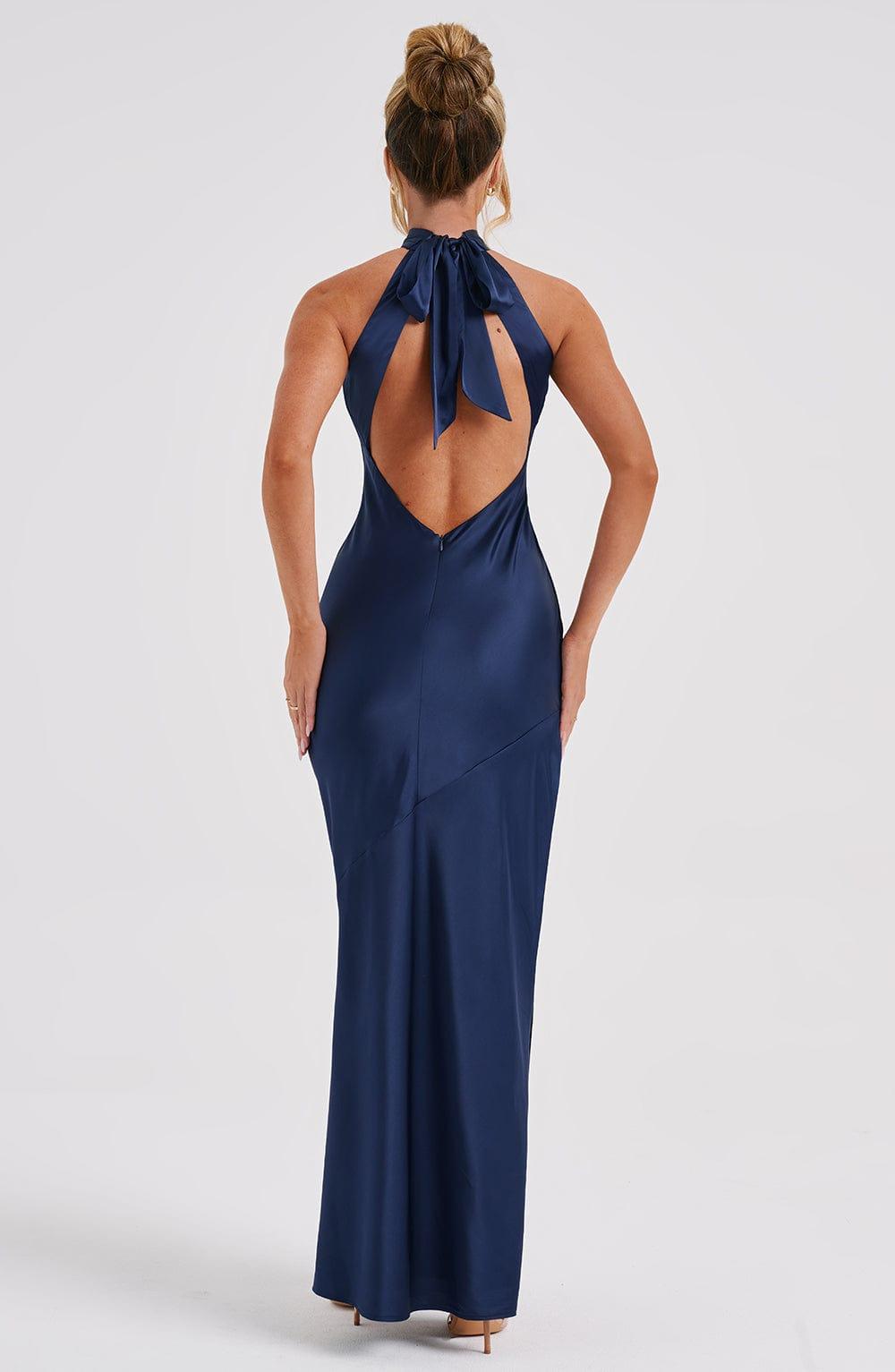 Etta Maxi Dress - Navy Product Image