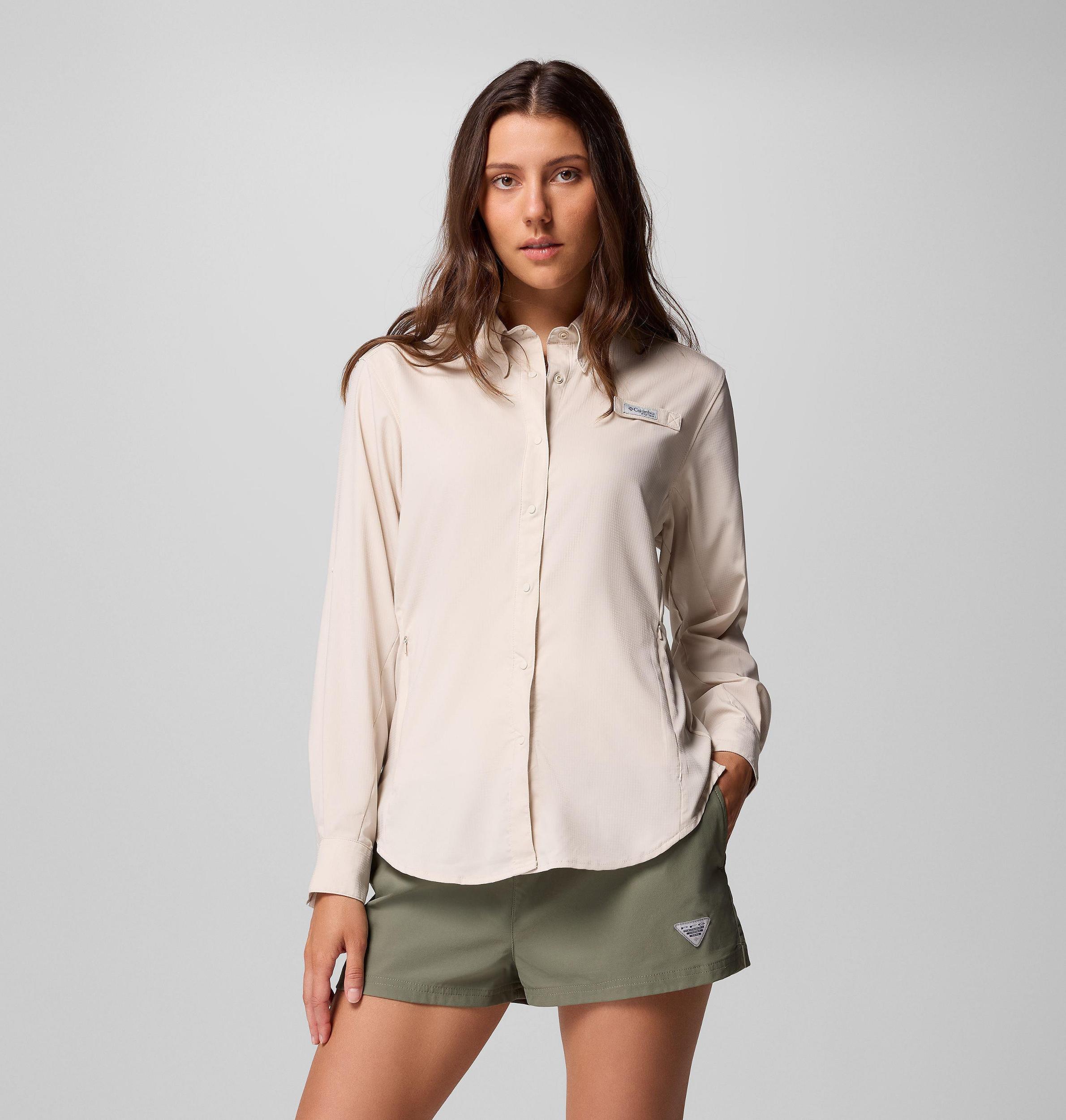 Columbia Womens PFG Tamiami II Long Sleeve Shirt- Product Image
