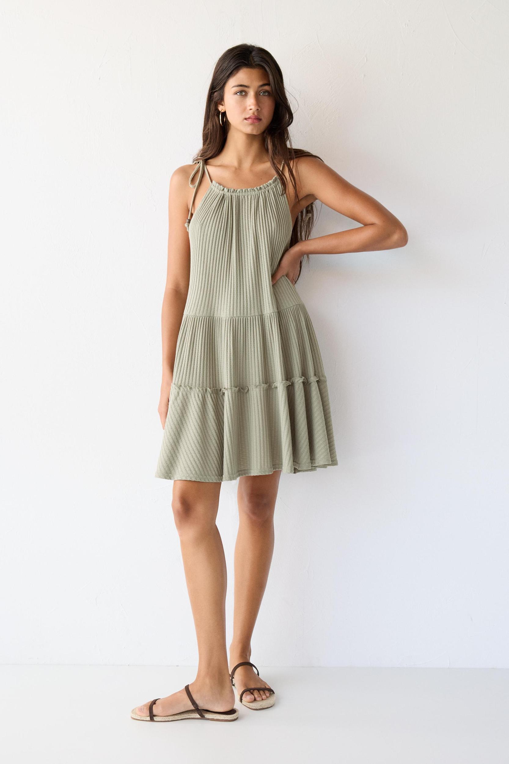 Short paneled dress Product Image