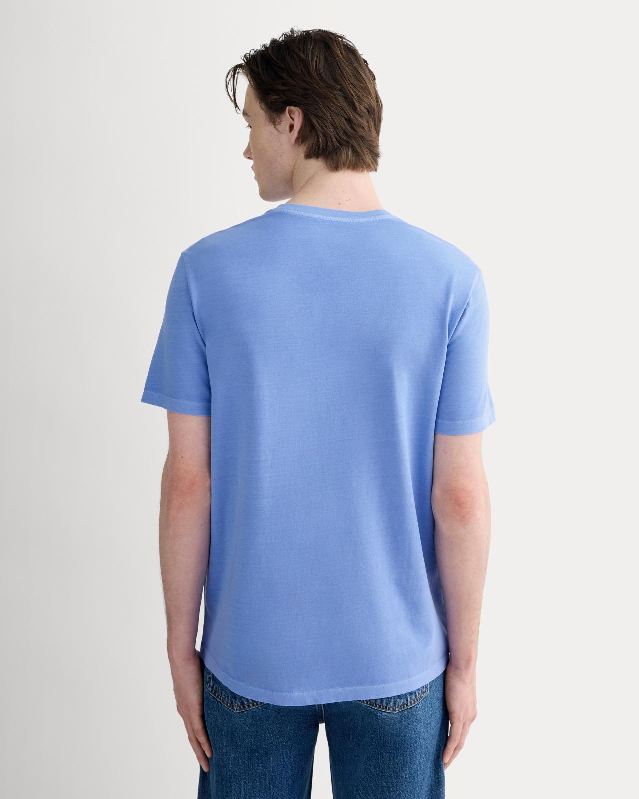 The Essential Organic Garment-Dyed Henley Product Image