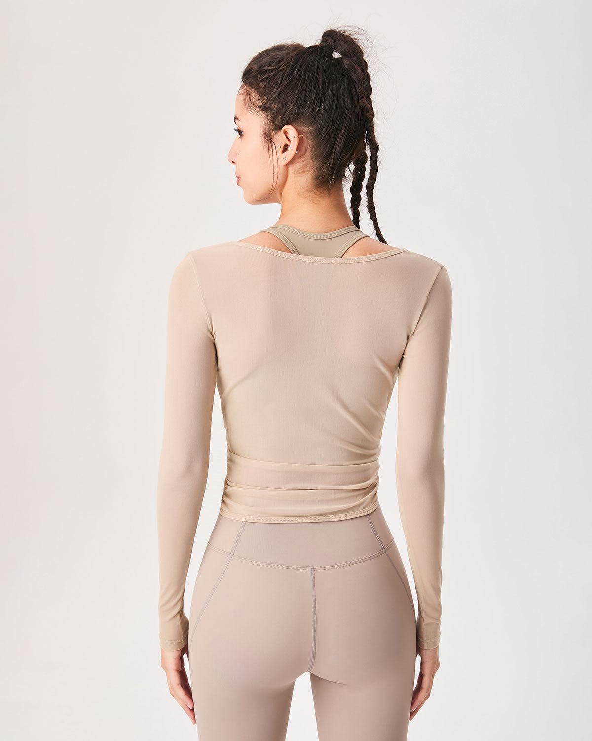 Green Surplice Long Sleeve Cover-up - Light Support Product Image