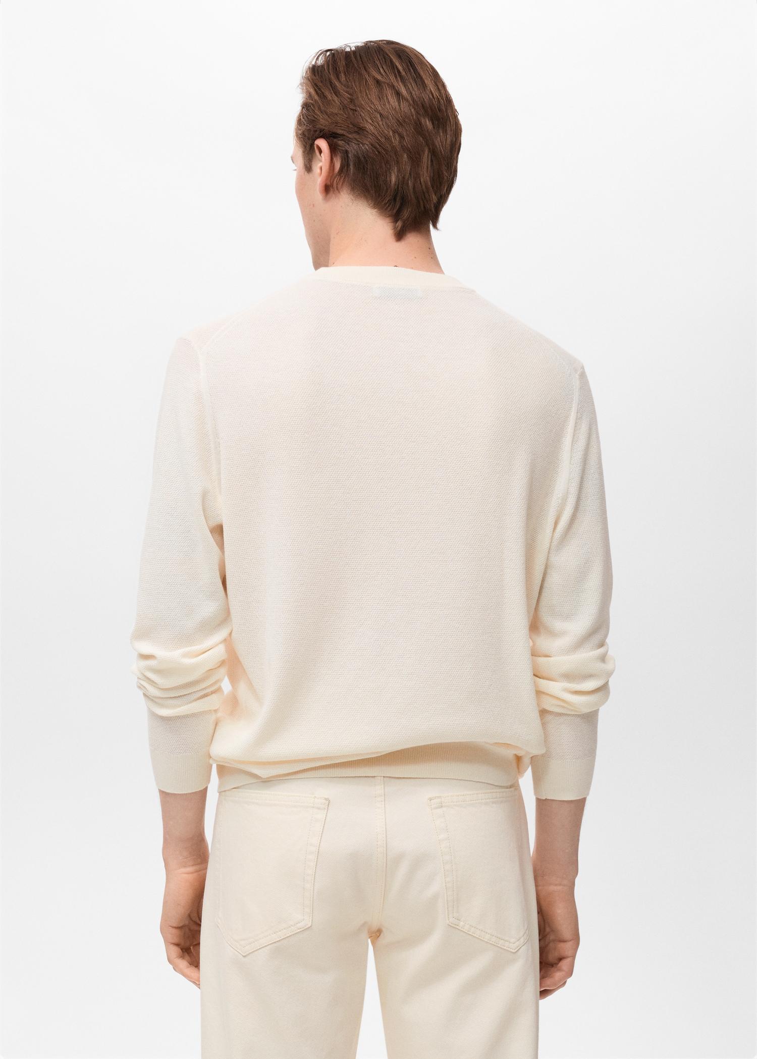 Fine-knit sweater - Men | MANGO USA Product Image