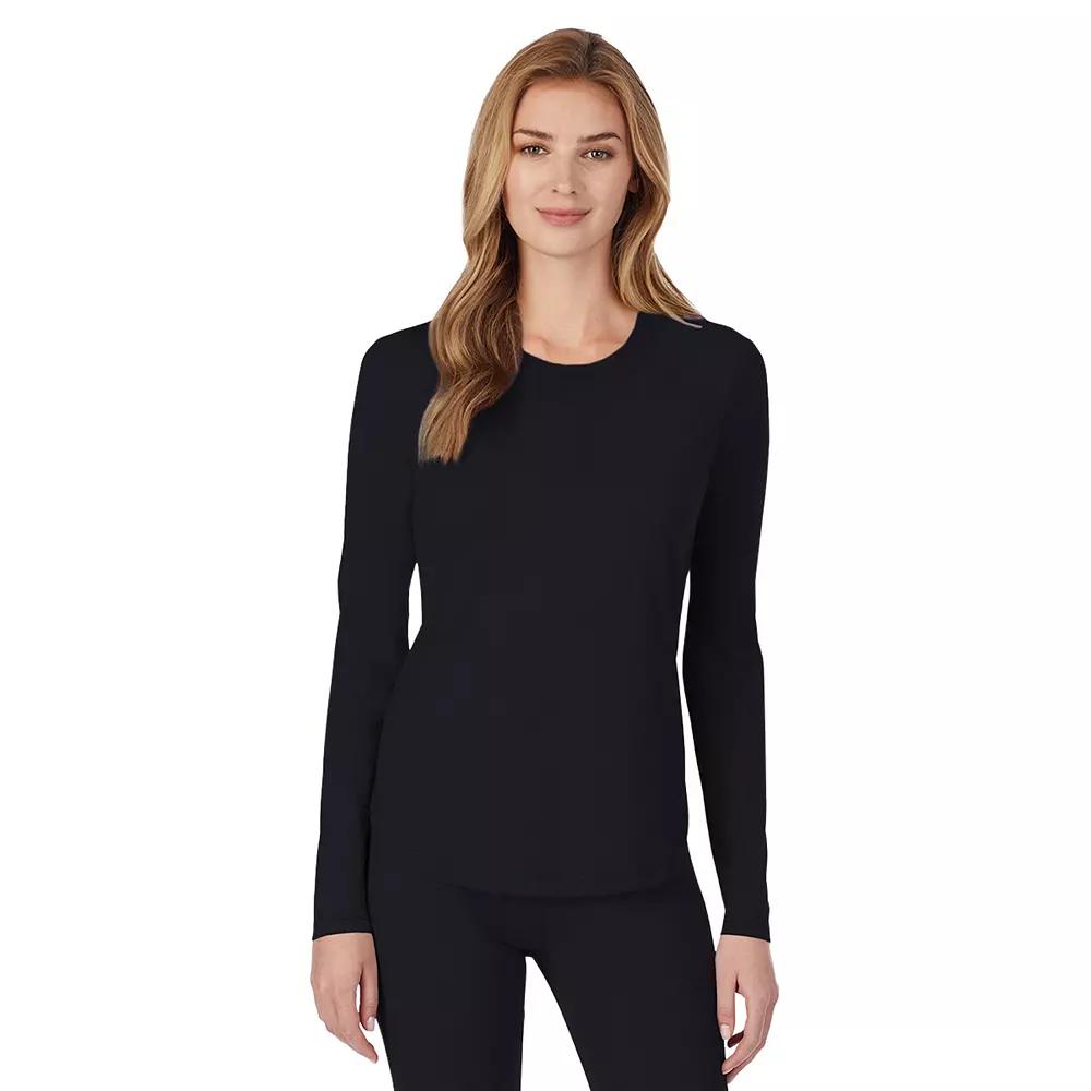 Women's Cuddl Duds® Under Scrubs Crewneck Top,  Product Image