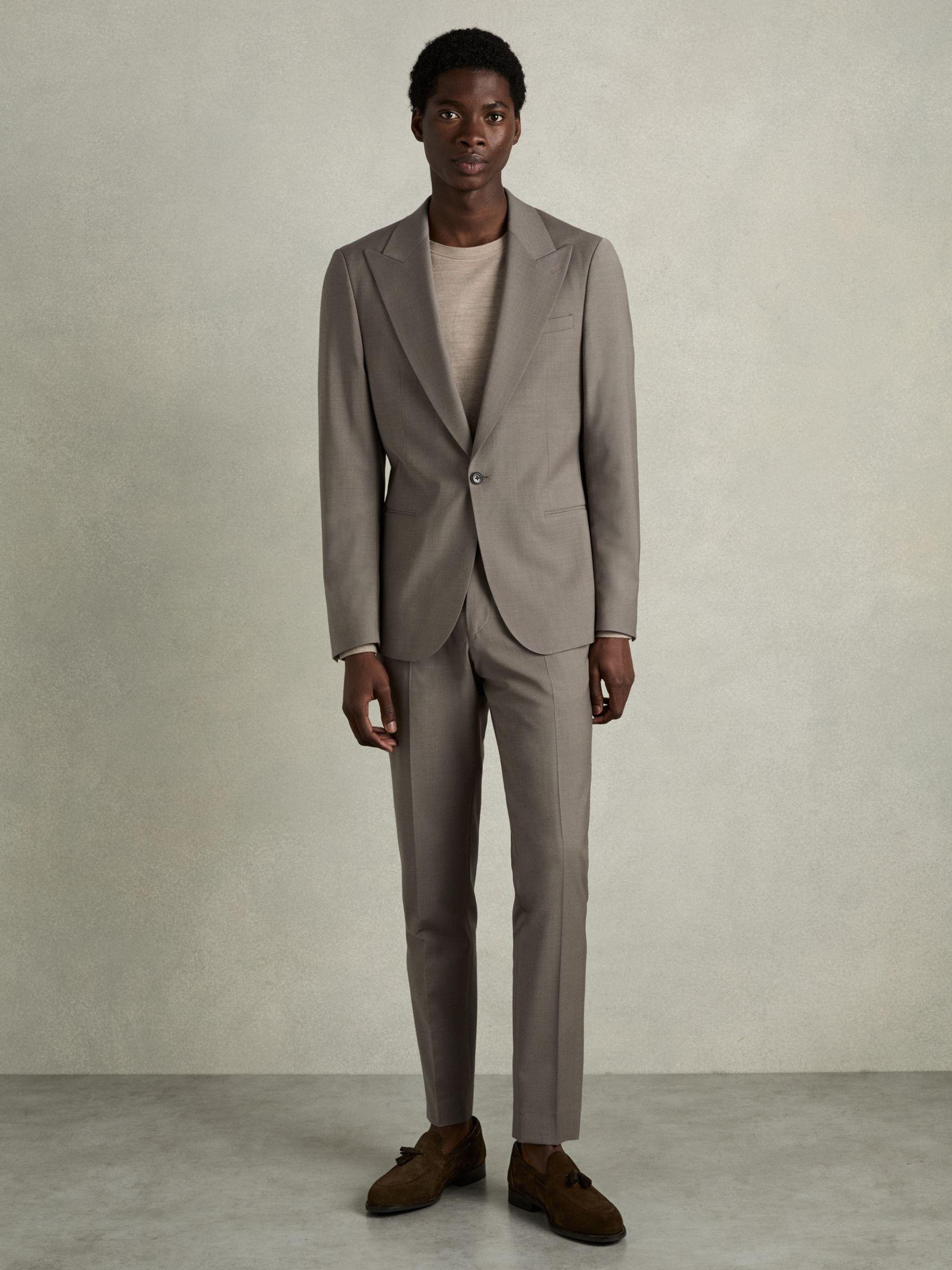 Tasselled Suede Loafers in Dark Brown Product Image