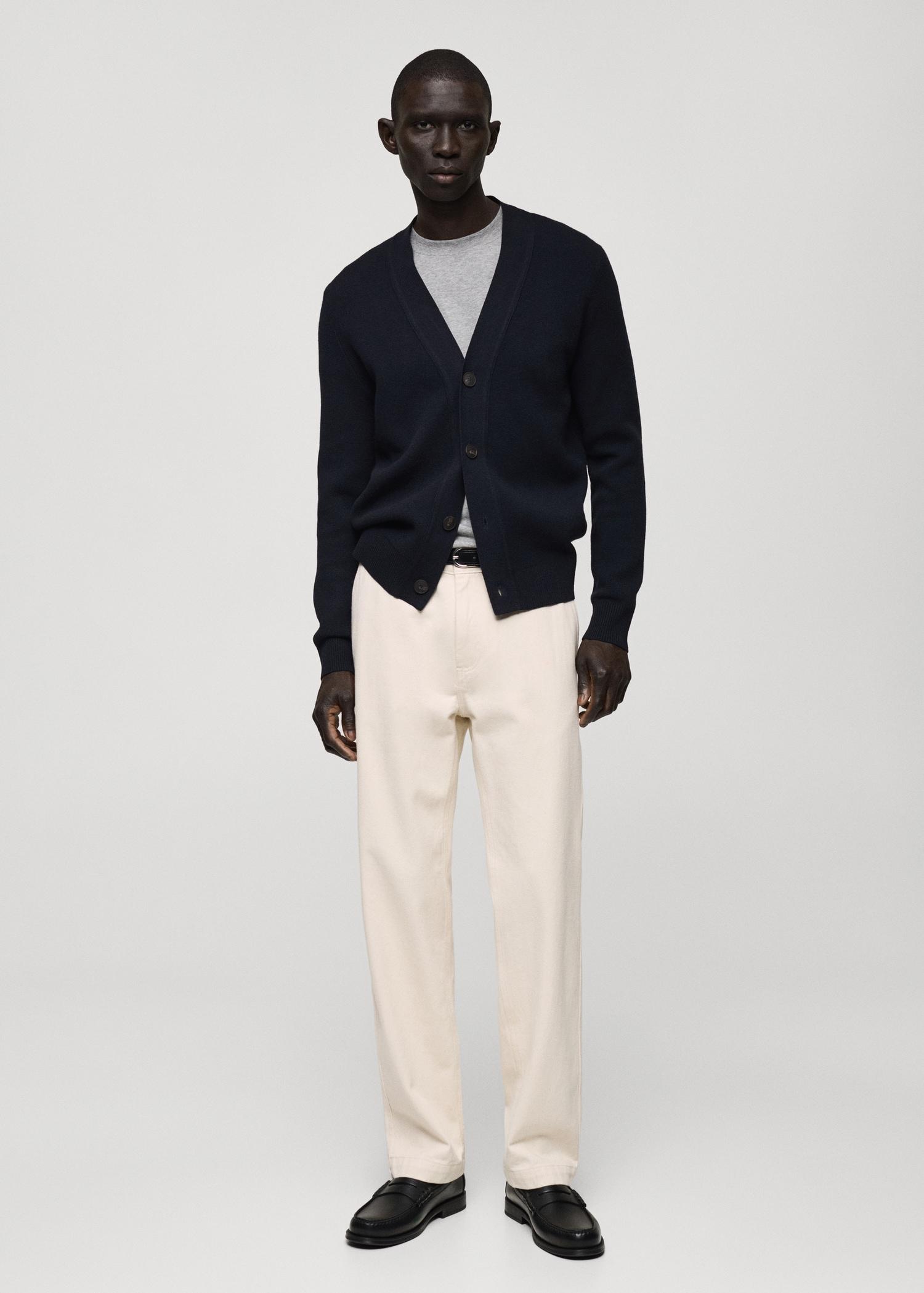 Regular fit cotton jeans - Men | MANGO USA Product Image