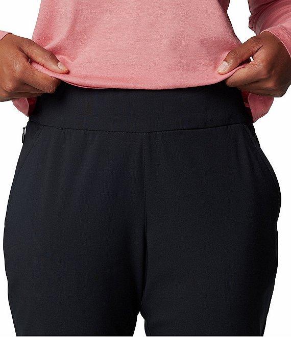 Columbia All Seasons Built-In Stretch Mid Rise Wide Waist Pull-On Pants Product Image